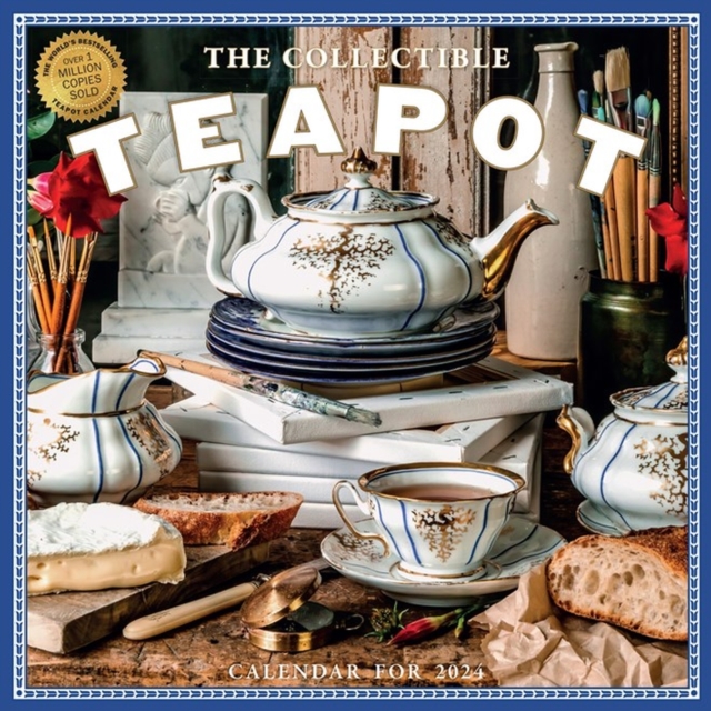 Collectible Teapot Wall Calendar 2024 : A Tea Obsessive's Dream Come True, Calendar Book