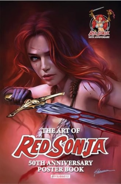 Red Sonja 50th Anniversary Poster Book, Paperback / softback Book