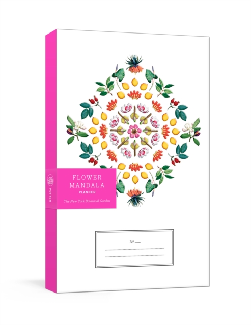 Flower Mandala Week-at-a-Glance Diary, Other printed item Book