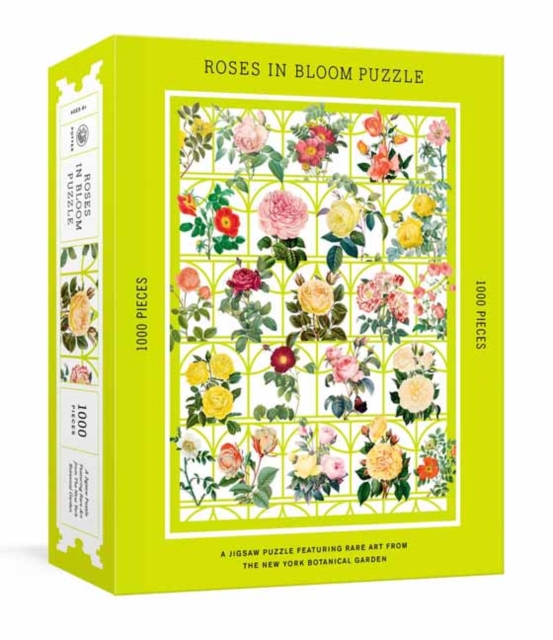 Roses in Bloom Puzzle : A 1000-Piece Jigsaw Puzzle Featuring Rare Art from the New York Botanical Garden: Jigsaw Puzzles for Adults, Jigsaw Book