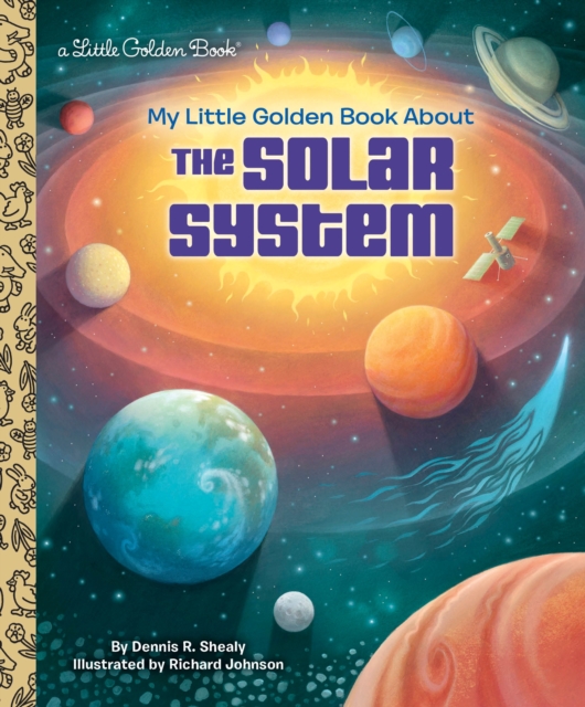 My Little Golden Book About the Solar System, Hardback Book