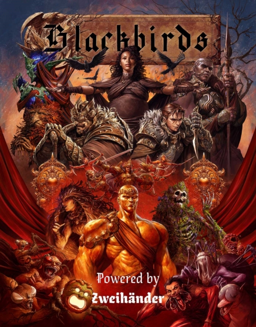 Blackbirds : The Extinguishing - Core Rulebook, Hardback Book