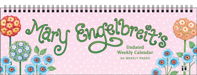 Mary Engelbreit's Undated Weekly Desk Pad Calendar, Calendar Book
