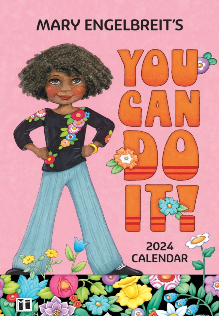 Mary Engelbreit's 12-Month 2024 Monthly Pocket Planner Calendar : You Can Do It, Calendar Book