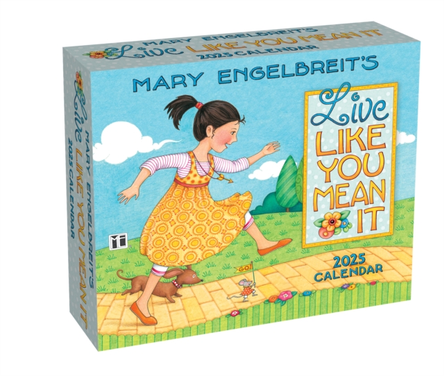 Mary Engelbreit's Live Like You Mean It 2025 Day-to-Day Calendar, Calendar Book