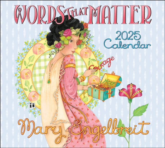 Mary Engelbreit's Words That Matter 2025 Deluxe Wall Calendar, Calendar Book