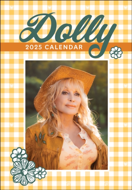 Dolly Parton 2025 Monthly Pocket Planner Calendar, Calendar Book