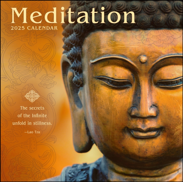 Meditation 2025 Wall Calendar, Calendar Book