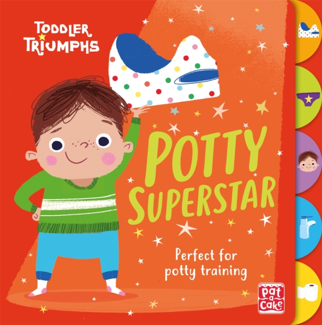 Toddler Triumphs: Potty Superstar : A potty training book for boys, Board book Book