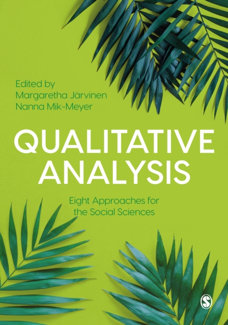Qualitative Analysis : Eight Approaches for the Social Sciences, Paperback / softback Book