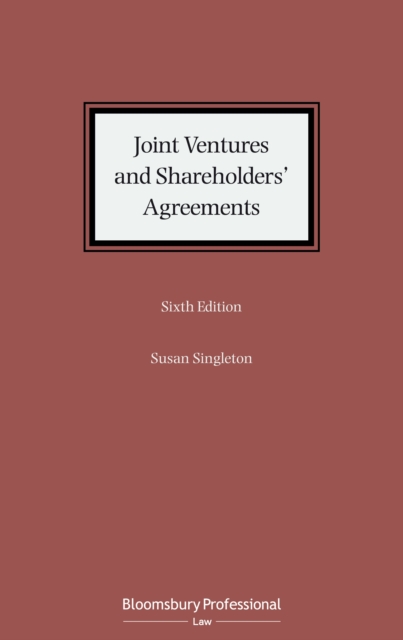 Joint Ventures and Shareholders' Agreements, EPUB eBook