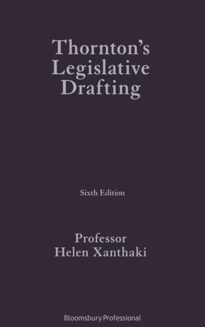 Thornton's Legislative Drafting, EPUB eBook