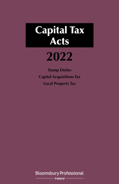 Capital Tax Acts 2022, EPUB eBook