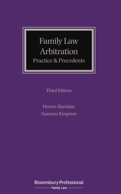 Family Law Arbitration : Practice and Precedents, EPUB eBook