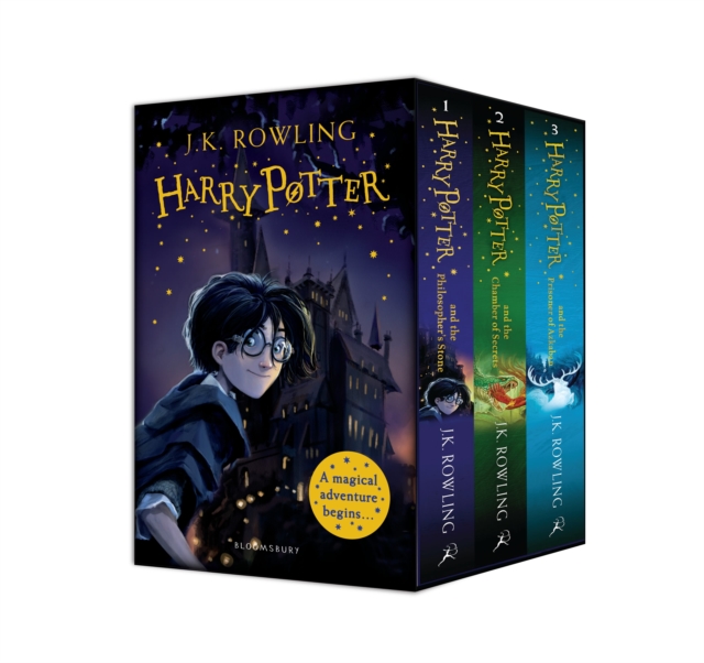 Harry Potter 1-3 Box Set: A Magical Adventure Begins, Mixed media product Book