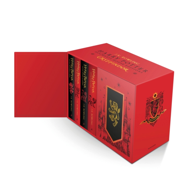 Harry Potter Gryffindor House Editions Hardback Box Set, Mixed media product Book