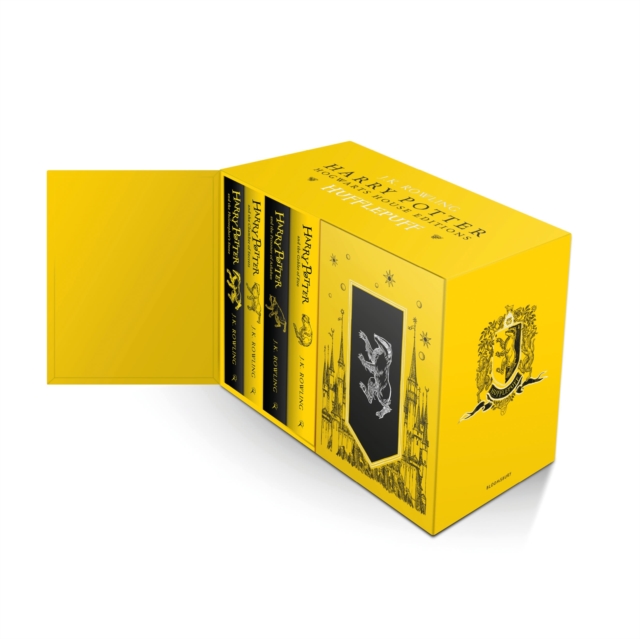 Harry Potter Hufflepuff House Editions Hardback Box Set, Mixed media product Book