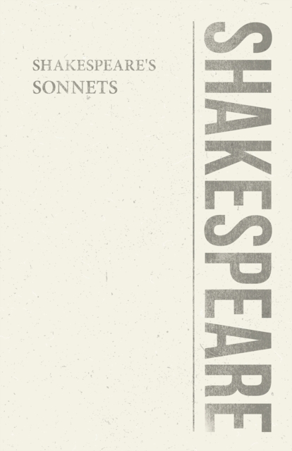 Shakespeare's Sonnets, EPUB eBook