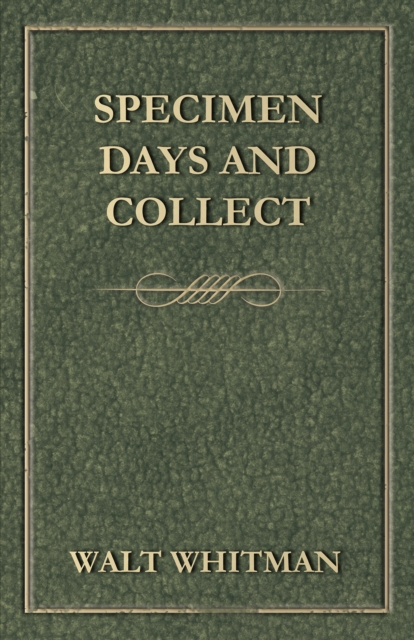 Specimen Days and Collect, EPUB eBook