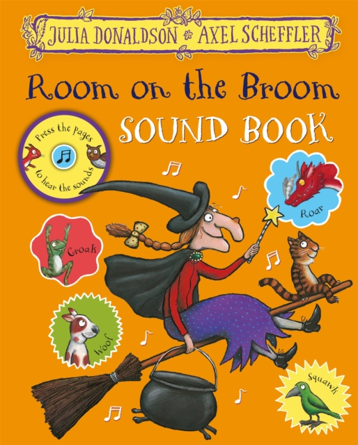 Room on the Broom Sound Book, Hardback Book