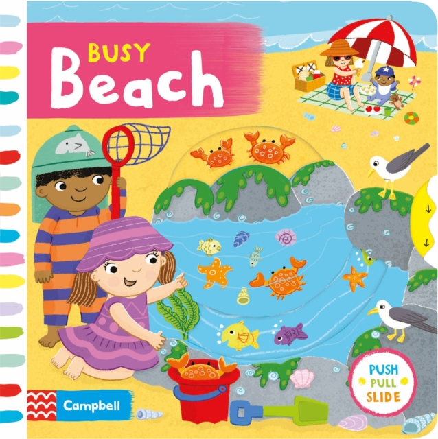 Busy Beach, Board book Book