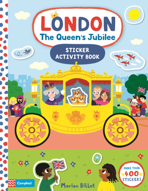 London The Queen's Jubilee Sticker Activity Book, Paperback / softback Book