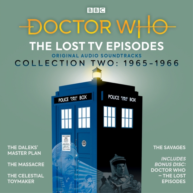 Doctor Who: The Lost TV Episodes Collection Two : 1st Doctor TV Soundtracks, eAudiobook MP3 eaudioBook
