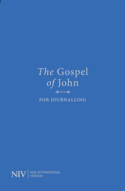NIV Gospel of John for Journalling, Paperback / softback Book