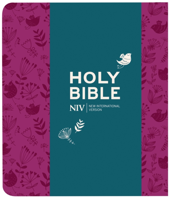 NIV Journalling Plum Soft-tone Bible with Clasp, Paperback / softback Book