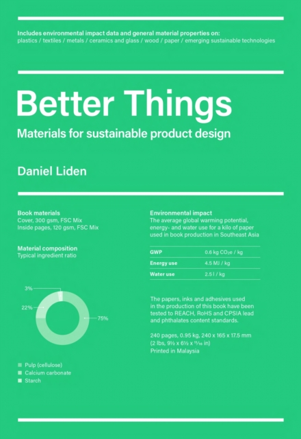 Better Things : Materials for Sustainable Product Design, Paperback / softback Book