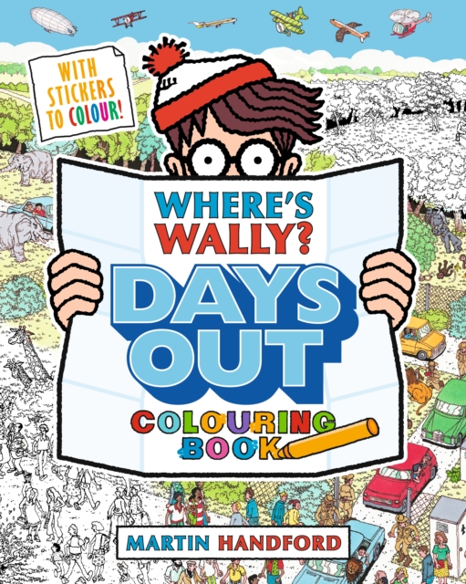 Where's Wally? Days Out: Colouring Book, Paperback / softback Book