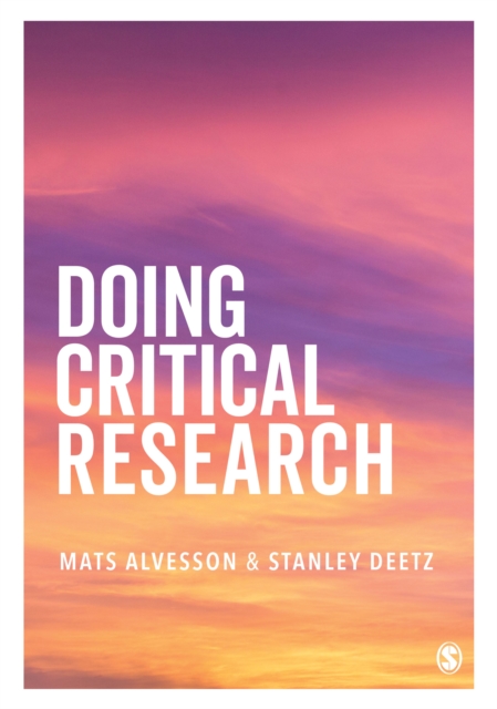 Doing Critical Research, Hardback Book