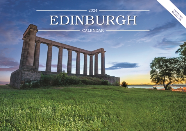 Edinburgh A5 Calendar 2024, Calendar Book