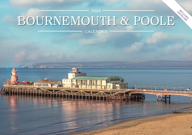 Bournemouth & Poole A5 Calendar 2024, Calendar Book