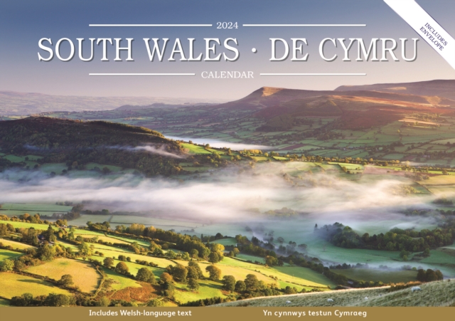 South Wales A5 Calendar 2024, Calendar Book