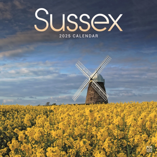 Sussex Square Wall Calendar 2025, Paperback Book