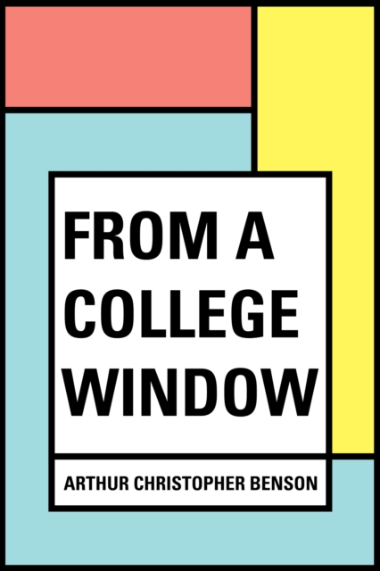 From a College Window, EPUB eBook