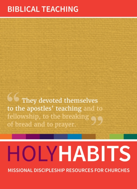 Holy Habits: Biblical Teaching, PDF eBook