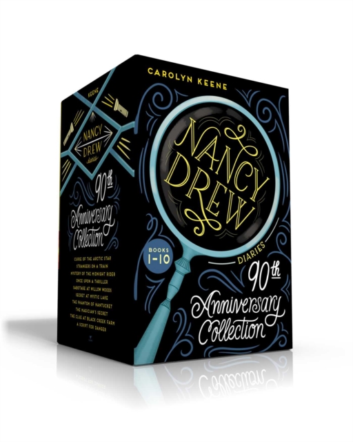 Nancy Drew Diaries 90th Anniversary Collection (Boxed Set) : Curse of the Arctic Star; Strangers on a Train; Mystery of the Midnight Rider; Once Upon a Thriller; Sabotage at Willow Woods; Secret at My, Paperback / softback Book