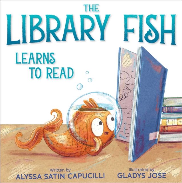 The Library Fish Learns to Read, Hardback Book