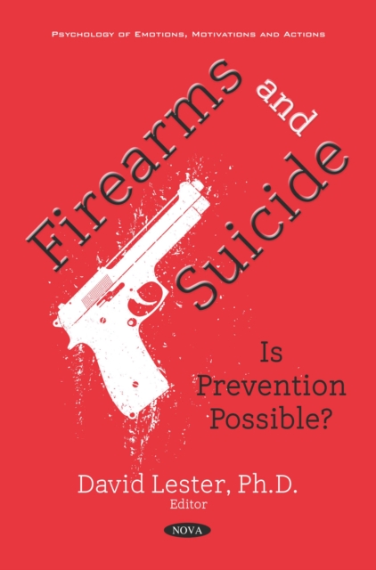 Firearms and Suicide: Is Prevention Possible?, PDF eBook