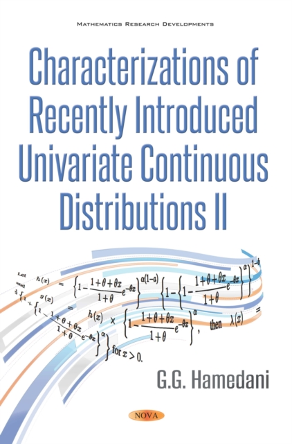 Characterizations of Recently Introduced Univariate Continuous Distributions II, PDF eBook