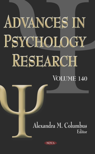 Advances in Psychology Research. Volume 140, PDF eBook
