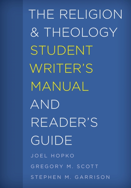 Religion and Theology Student Writer's Manual and Reader's Guide, EPUB eBook