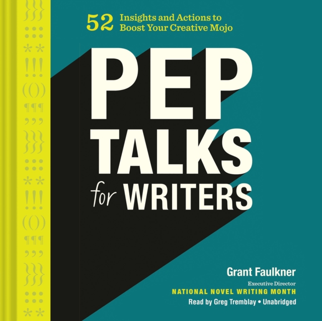Pep Talks for Writers, eAudiobook MP3 eaudioBook