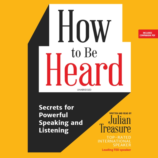How to Be Heard, eAudiobook MP3 eaudioBook