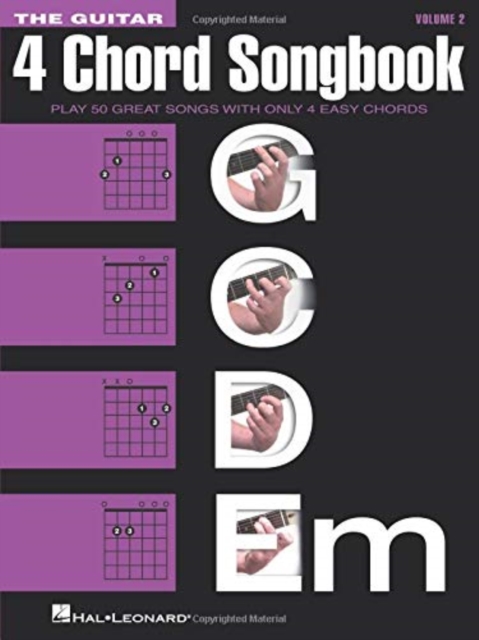 GUITAR 4CHORD SONGBOOK VOLUME 2, Paperback Book