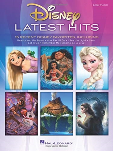 Disney Latest Hits : 15 Recent Disney Favorites, Book Book
