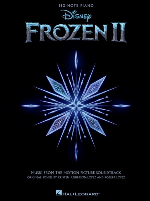 FROZEN II BIG NOTE SONGBOOK,  Book