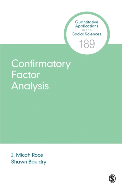 Confirmatory Factor Analysis, Paperback / softback Book